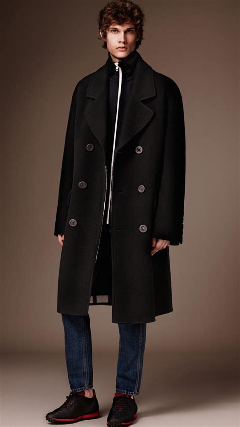 burberry wool sport coat|burberry men's overcoat.